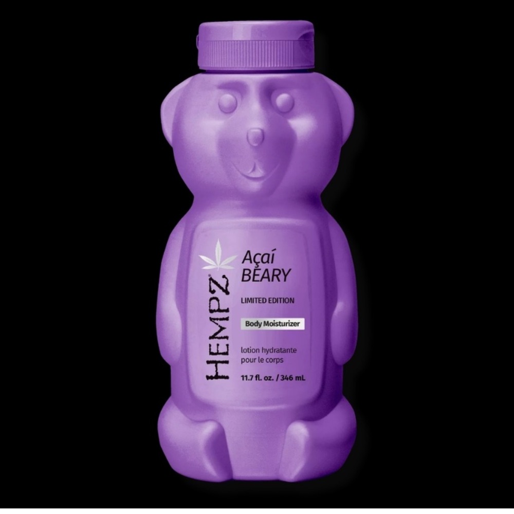 Hempz Acai Blackberry and orange Beary Purple Body Moisturizer New in package